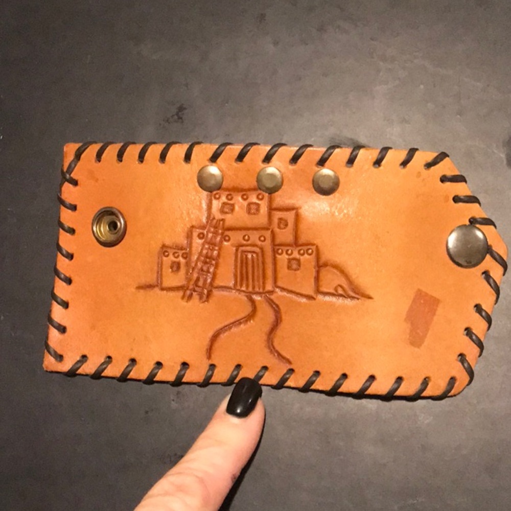 Leather Key holder key chain made in Mexico